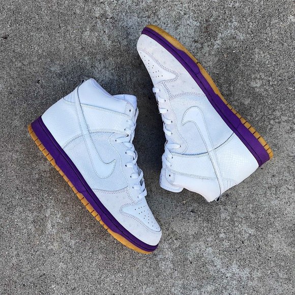 Nike Dunk High Deluxe White Hyacinthe (2005) 312032-111